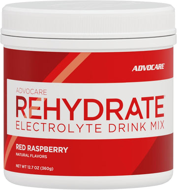 Advocare Rehydrate Electrolyte Drink Mix - Hydration & Recovery Drink With Sodium, Potassium & More - Grape, 12.7 Oz