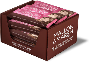 Mallow & Marsh Chocolate Marshmallow Bar - Multipack 12 X 35 G