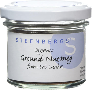 Steenbergs Organic Ground Nutmeg Standard Jar - 40G