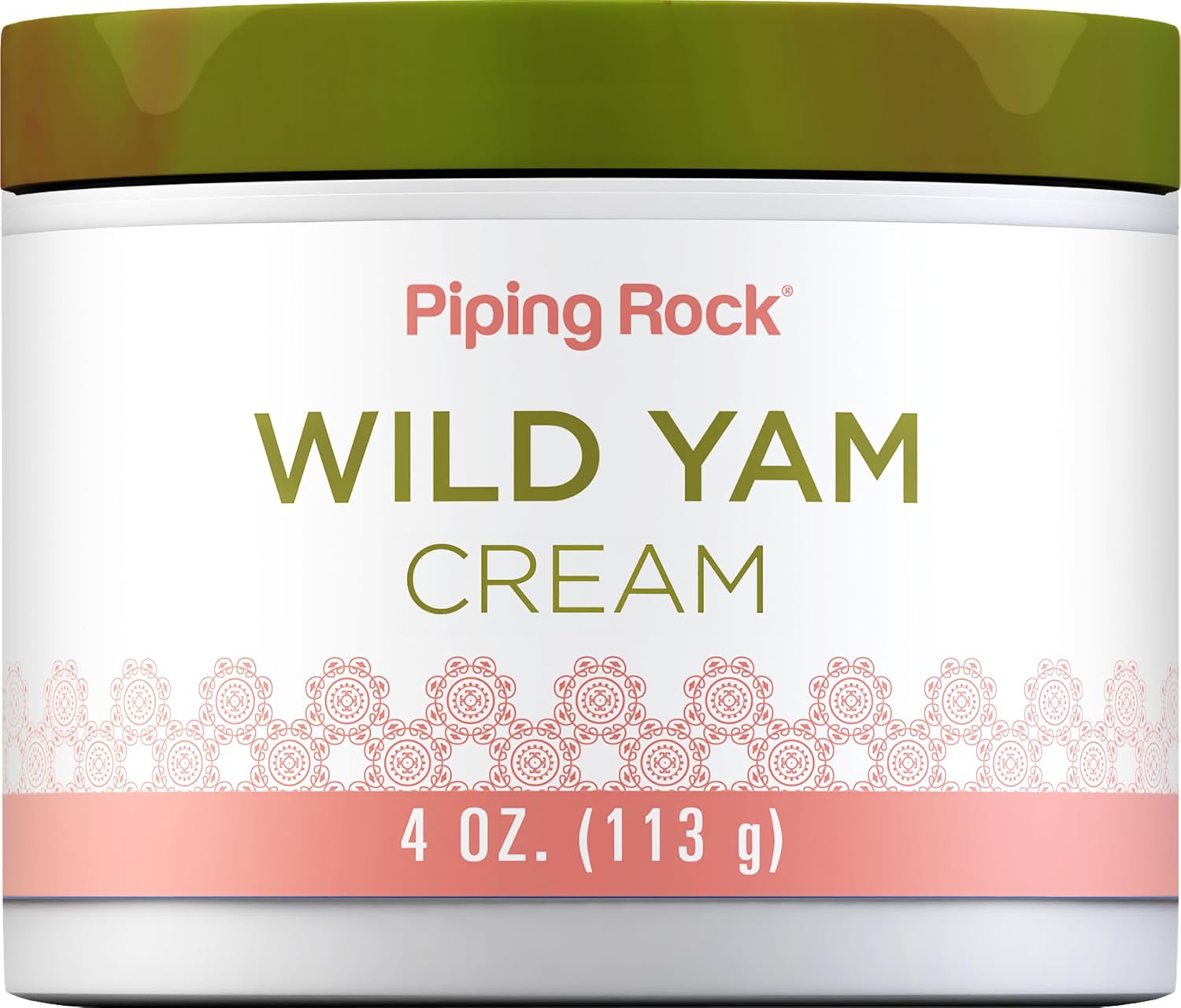 Piping Rock Wild Yam Cream | 4 oz | for Skin | Non GMO, Gluten Free