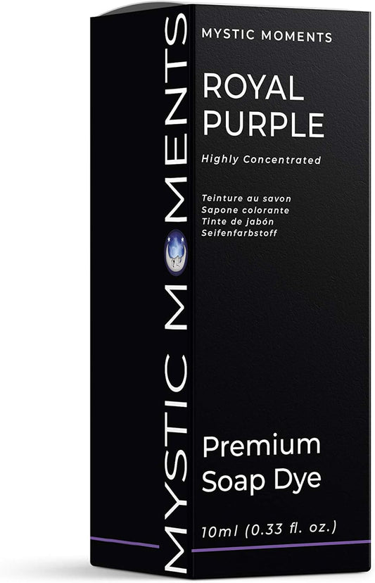 Mystic Moments | Purple - Highly Concentrated Soap Dye 10ml | Perfect for Soap Making, Creams and Lotions