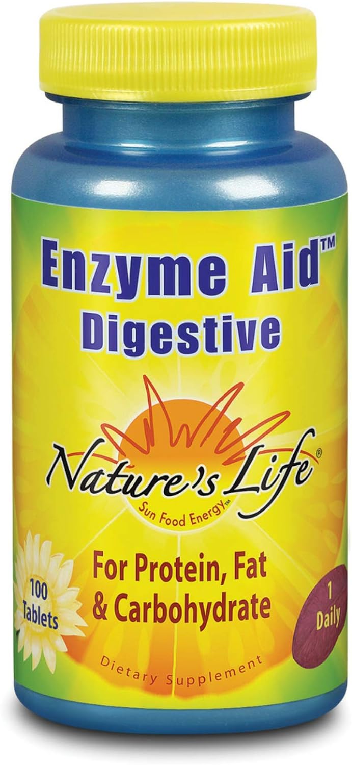 Nature'S Life Enzyme Aid Digestive | 100 Ct