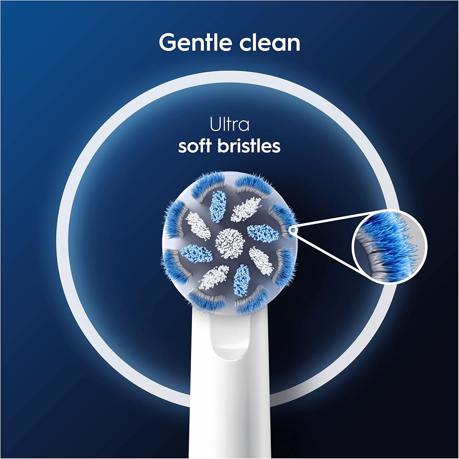 Oral-B Pro Sensitive Clean Electric Toothbrush Head, X-Shaped & Extra Soft Bristles for Gentle Brushing & Plaque Removal, Pack of 8 Toothbrush Heads, White (Packing May Vary) : Amazon.co.uk: Health & Personal Care