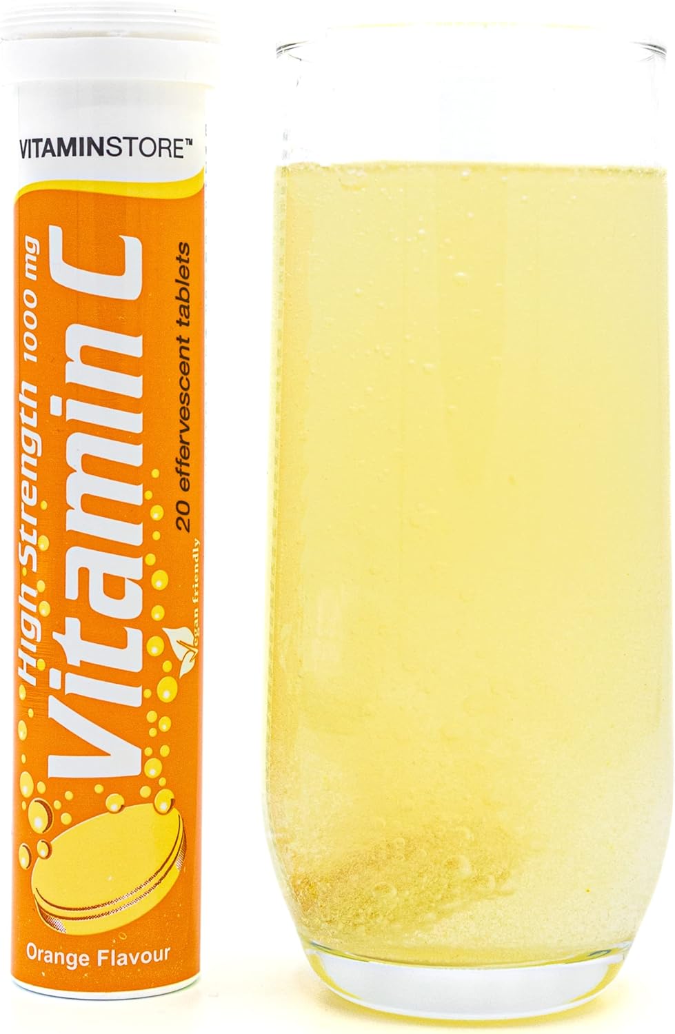 Vitamin Store Variety Pack Effervescent Tablets - 6 Packs Variety Of 20 Flavoured Dissolvable Fizzy Supplement - Contains Vitamins C, D, Zinc & Selenium