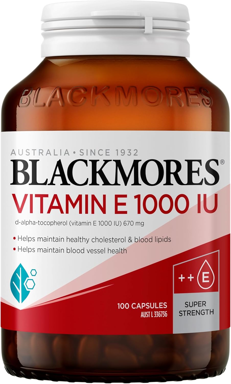 Blackmores Natural E 1000Iu 100 Capsules