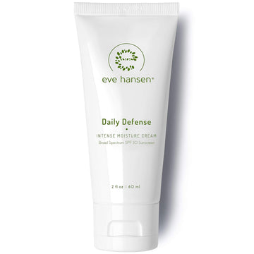 Eve Hansen Face Moisturizer With Spf 30 Broad Spectrum Sunscreen | Daily Defense Face Cream Spf30 Unscented Moisturizer For Face And Neck | Made In Usa, Paraben-Free, Cruelty-Free 2 Oz