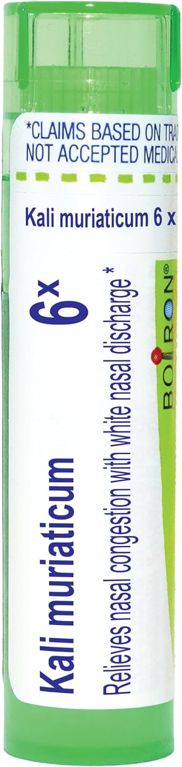 Boiron Kali Muriaticum 6X, 80 Count