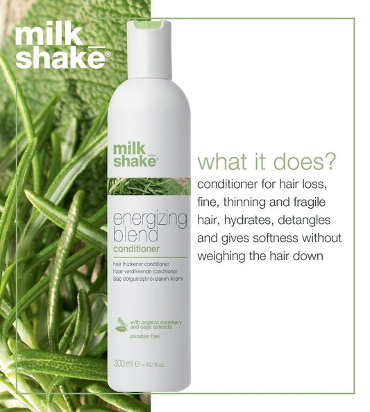 Milk_Shake Energizing Blend Hair Thickening Conditioner - Revitalizing Volume Conditioner For Fine And Fragile Hair