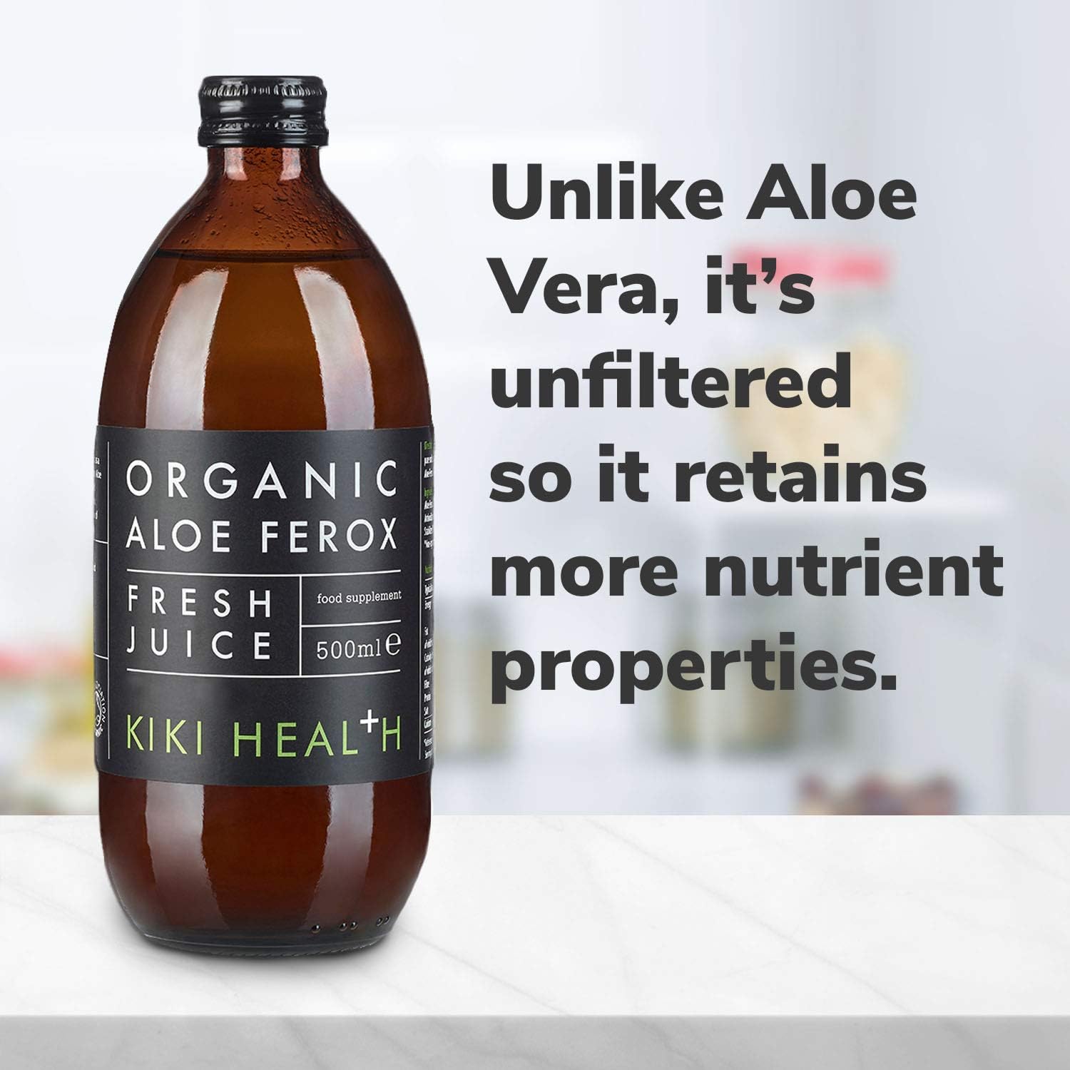 KIKI Health Organic Aloe Ferox Juice 500ml : Amazon.co.uk: Grocery