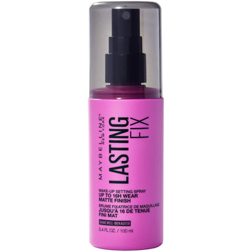 Maybelline New York Facestudio Lasting Fix Makeup Setting Spray, Matte Finish, 3.4 Fl. Oz