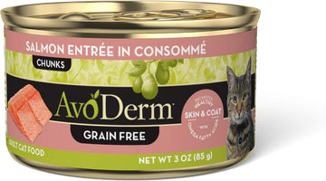 Avoderm Natural Wild By Nature Salmon In Salmon Consomme Wet Cat Food 3Oz