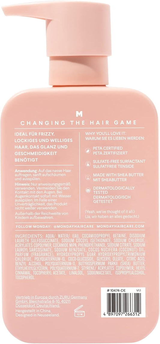 Monday Haircare Smooth Antifrizz Shampoo 350 Ml