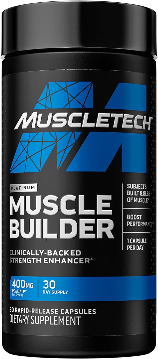 MuscleTech Muscle Builder, Muscle Building Supplements for Men & Women