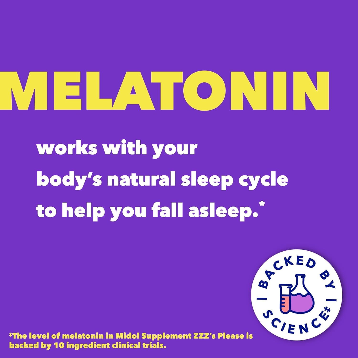Midol Supplements ZZZ’s Please, 1 mg Melatonin Capsule, Sleep Supplement for Adults, Formulated with Melatonin and Passionflower, Sleep Supplements for Better Sleep, 30 Count : Health & Household