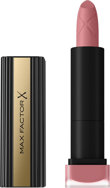 Max Factor Velvet Mattes Lipstick, Infused With Oils And Butters, 5 Nude, 3.5 G