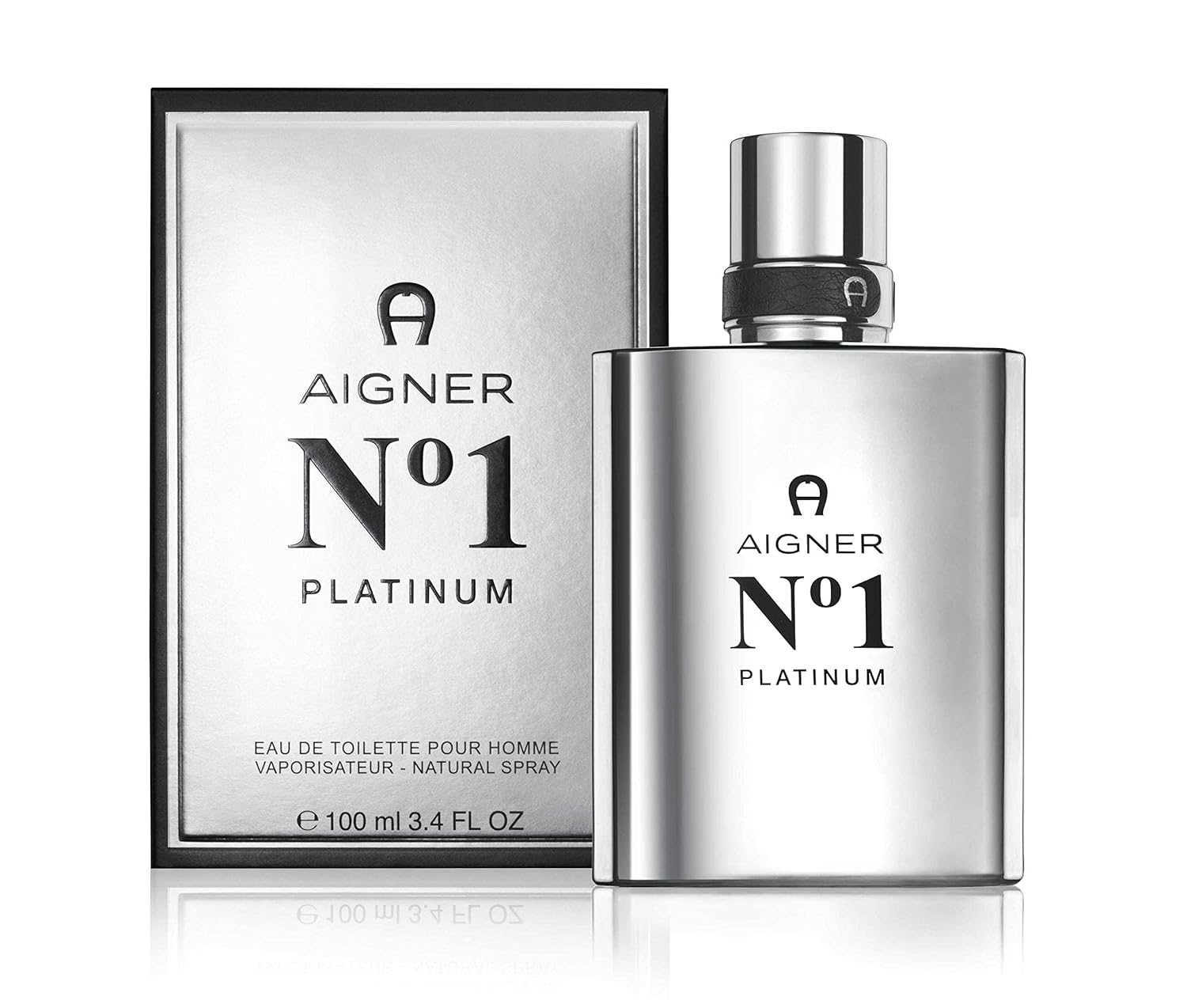 Aigner No. 1 Platinum Pour Homme By Etienne Aigner 3.4 Oz Eau De Toilette Spray