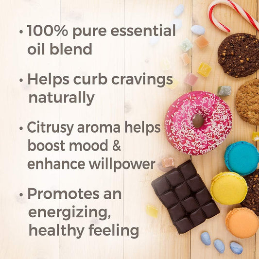 Plant Therapy Munchy Stop Essential Oil Blend 10 Ml (1/3 Oz) 100% Pure, Undiluted, Therapeutic Grade