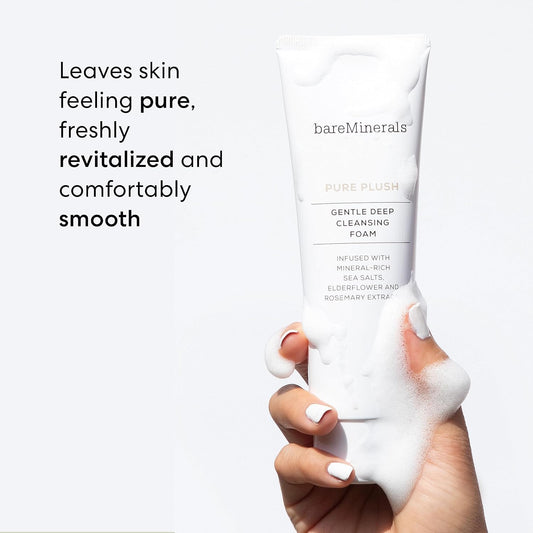 Pure Plush Gentle Deep Cleansing Foam By Bareminerals For Unisex - 4.2 Oz Cleanser 78846