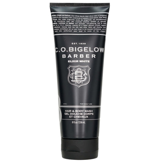 C.O. Bigelow Men'S Hair And Body Wash, Elixir White, No. 1607, 8 Fl Oz, Mens Body Wash & Shampoo, Citrus & Bergamot Moisturizing Mens Shampoo & Body Cleanser