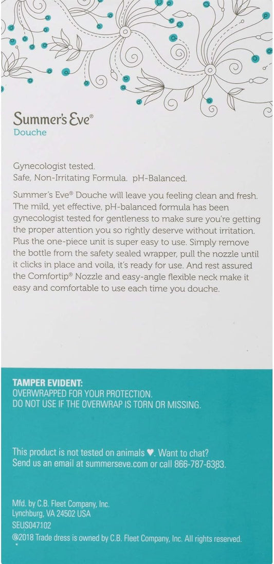 Summer'S Eve Douche, Fresh Scent, Ph Balanced & Gynecologist Tested, 4.5 Fl Oz, (Pack Of 6)