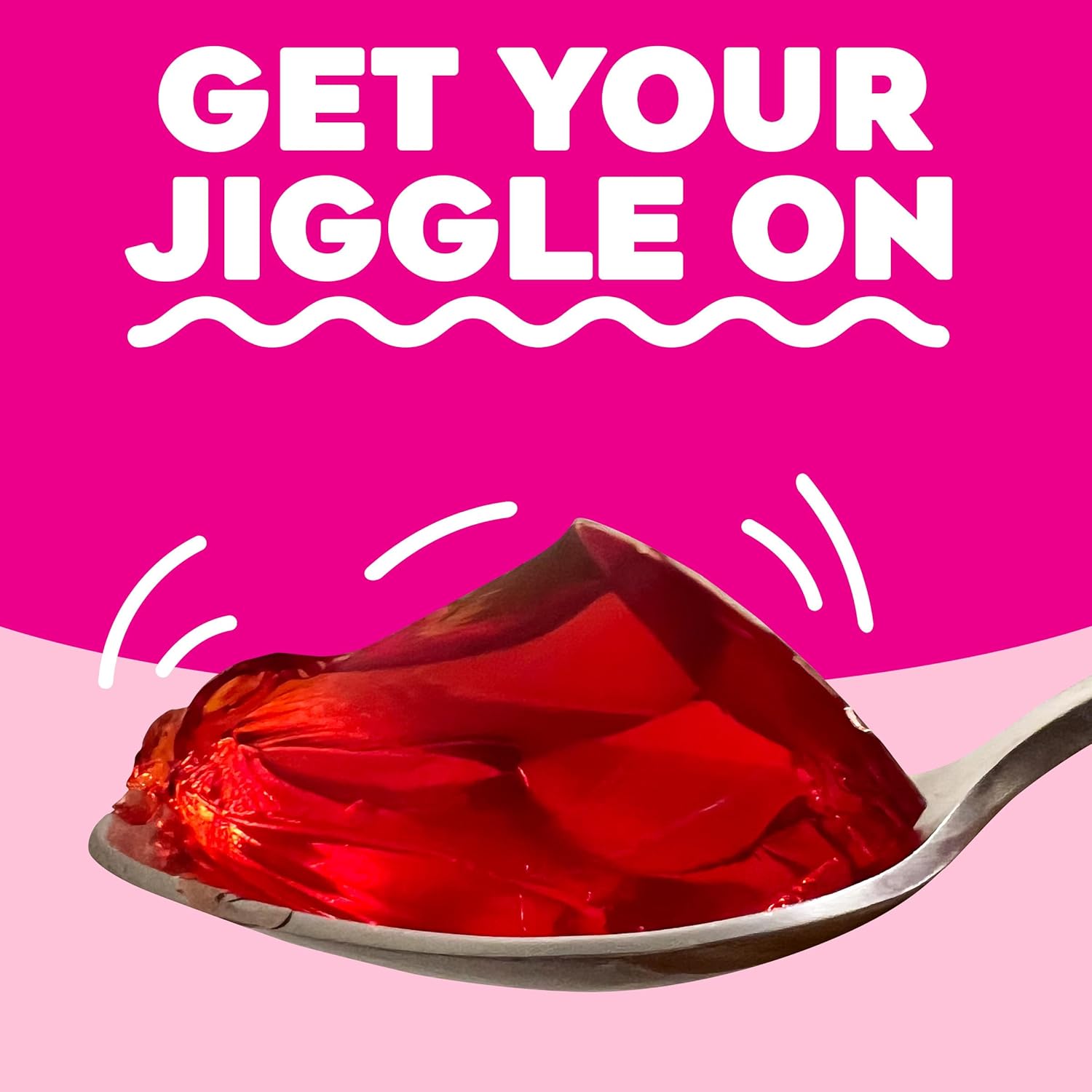 Jell-O Original Strawberry Refrigerated Red Jello Cups Gelatin Snack (4 ct Cups) : Everything Else