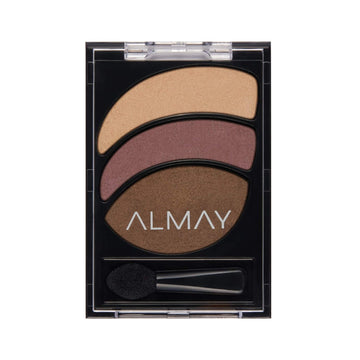 Almay Eyeshadow Palette, Longlasting Eye Makeup, Smoky Eye Trio, Hypoallergenic, 020 Smoldering Embers, 0.19 Oz