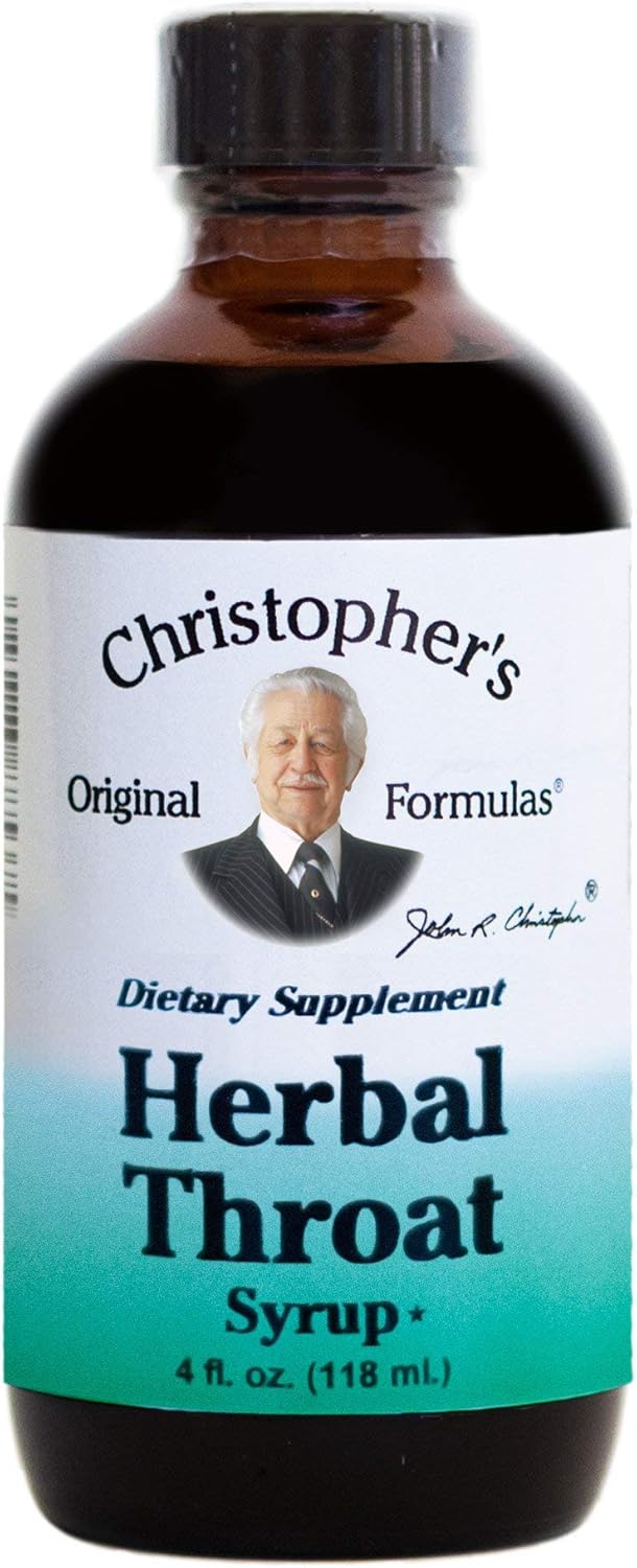 Dr Christopher's Formula Herbal Throat Syrup, 4  