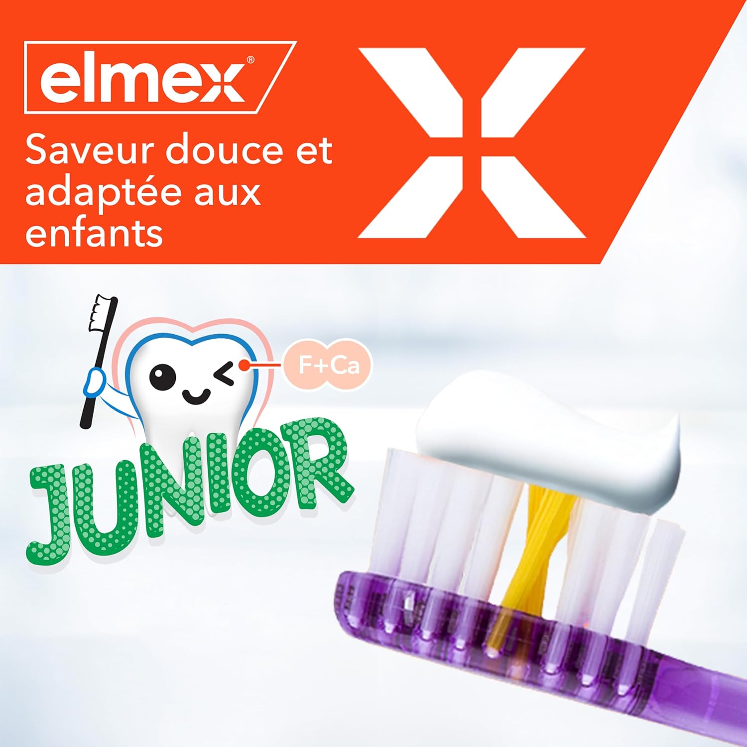 Elmex® Junior Toothpaste 6-12 Years | Protection Against Caries With Mint | No Dyes | Children'S Toothpaste For Stronger Teeth | Gum And Enamel | Elmex® Baby | 75 Ml