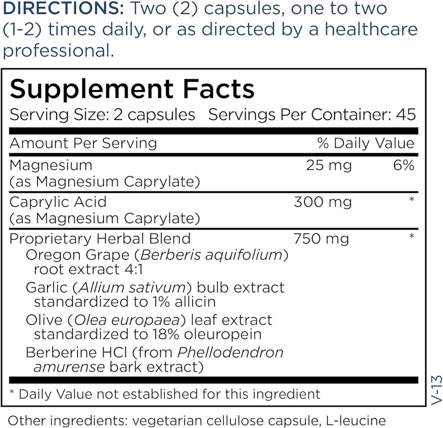 Metabolic Maintenance Happy Belly - Gut, Gi + Detox Support With Caprylic Acid, Black Walnut, Olive Leaf + Barberry Supplement - Help Maintain Normal Digestive Health + Balance (90 Capsules) : Health & Household