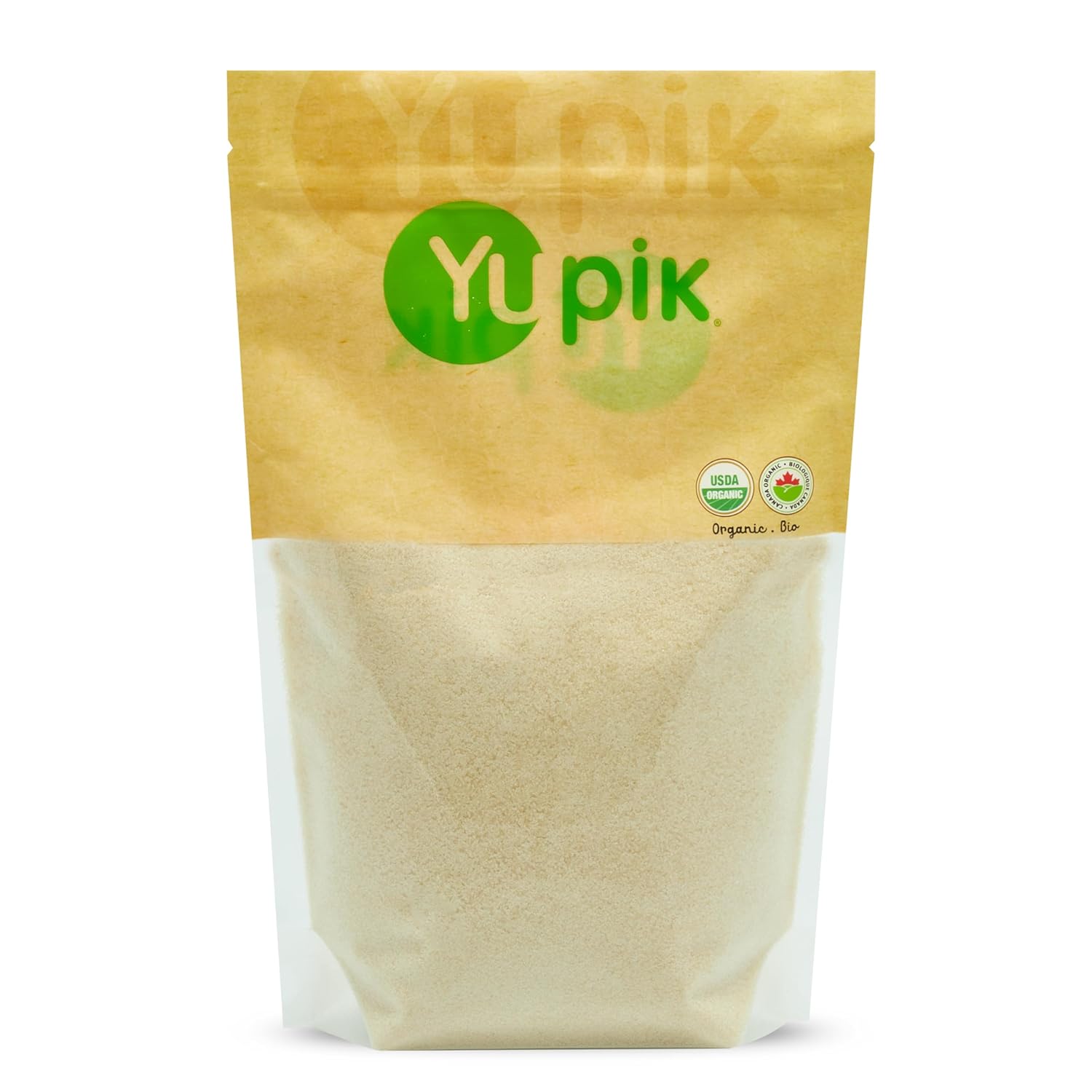 Yupik Organic Cane Sugar, 2.2 Lb, Gluten-Free, Non-Gmo, Sugar Substitute