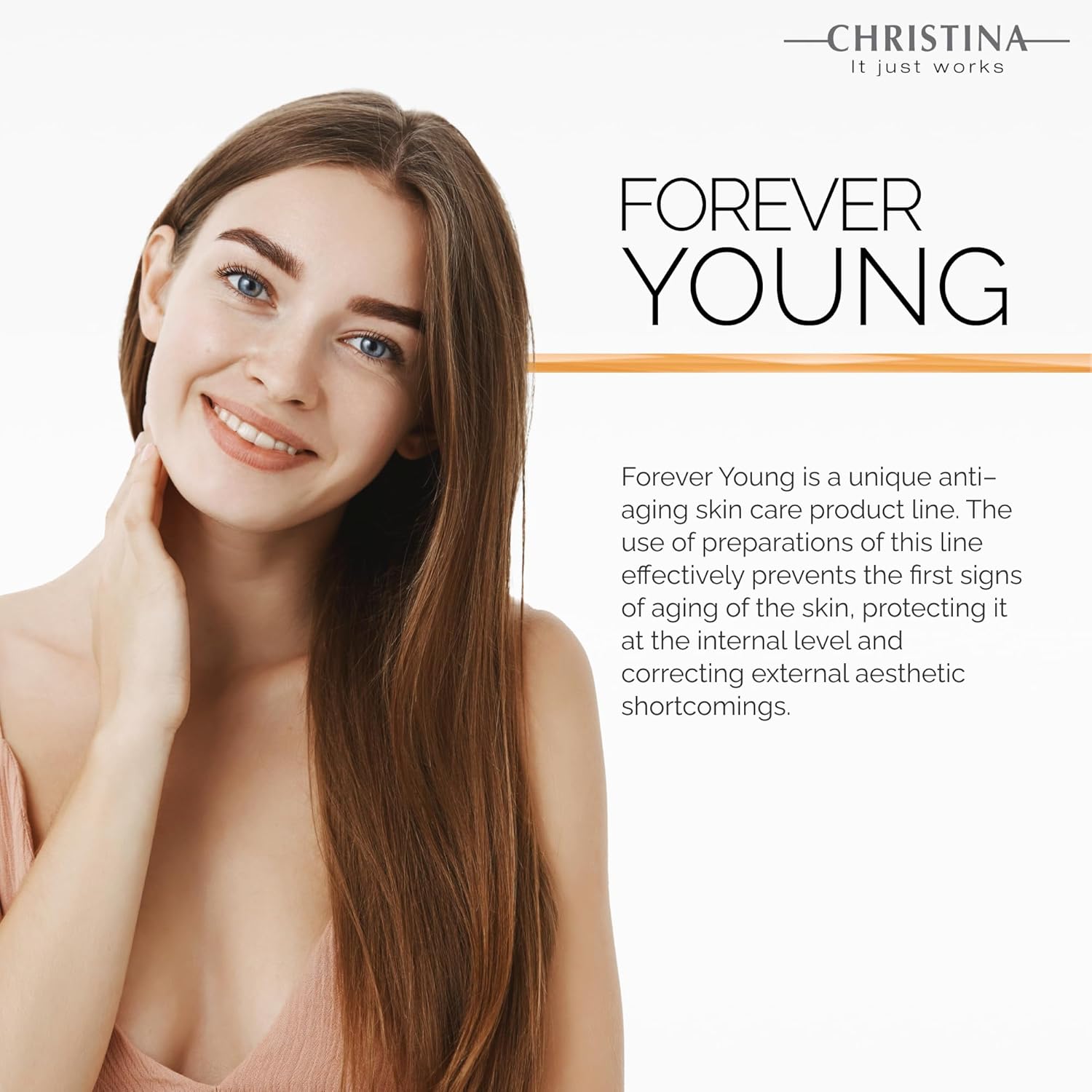 Christina Forever Young Gentle Cleansing Milk With Retinol For Face | Nourishing Formula With Glycolic Acid, Vitamin A, Vitamin E For Aging & Dry Skin | Suitable For Ages 30-45+ | 24-Hour Care 300Ml : Beauty & Personal Care