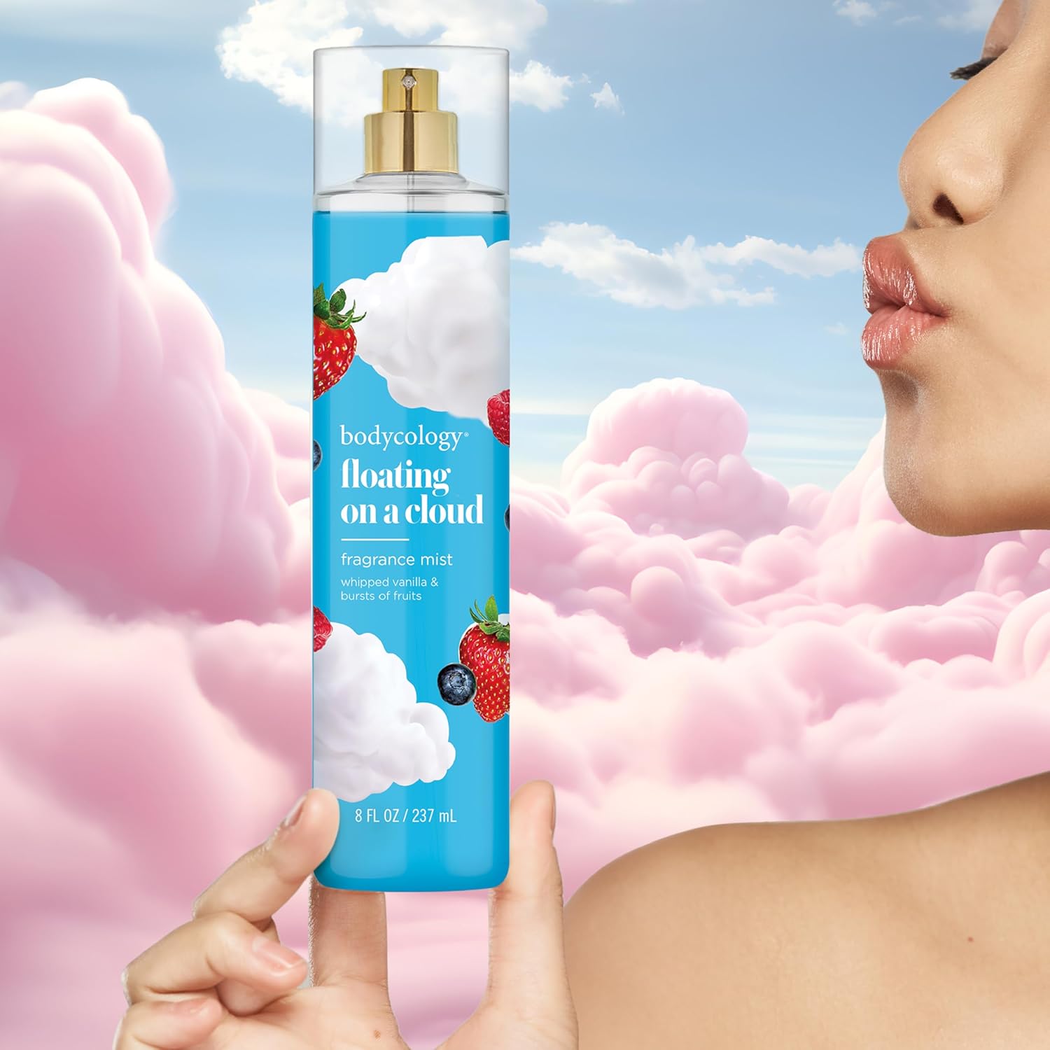 Bodycology Long-Lasting Fragrance Body Mist, Floating On A Cloud, 8 Fl Oz : Beauty & Personal Care