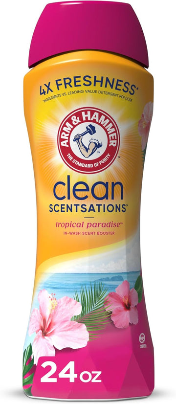 Arm & Hammer In-Wash Scent Booster, Tropical Paradise, 24 Oz