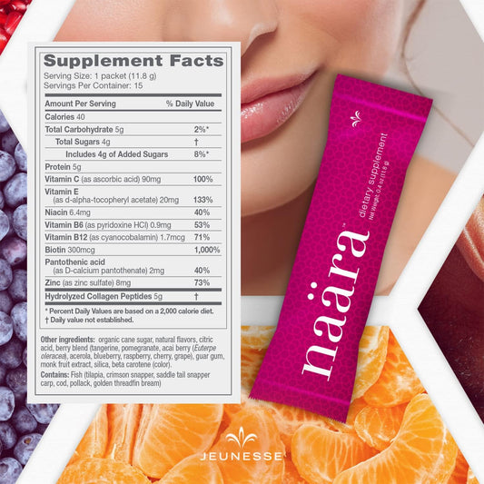 Jeunesse Naara Hydrolised Collagen Beauty Drink NaRa