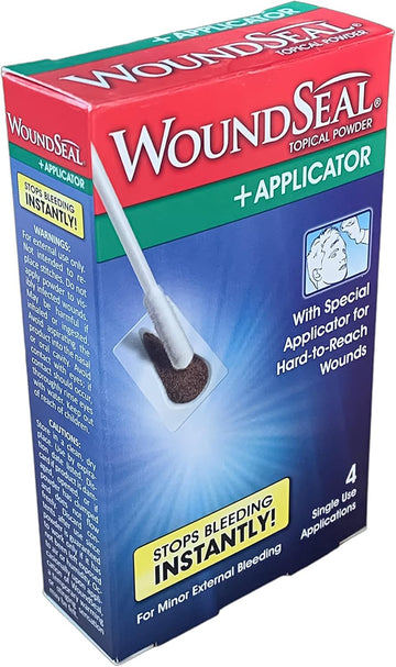 Wound Seal With 4 Applicators And Powders