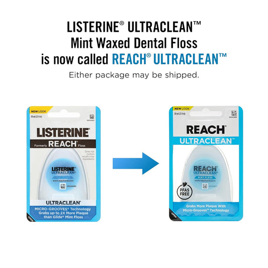 Reach Listerine Ultraclean Floss, Mint