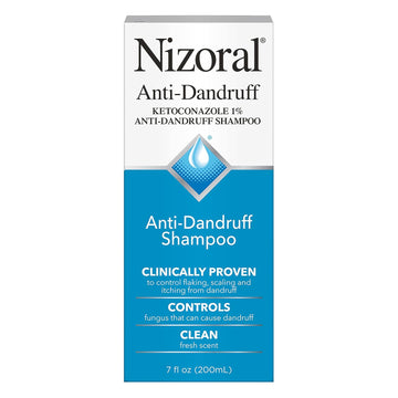 Nizoral Anti-Dandruff Shampoo With 1% Ketoconazole, Fresh Scent, 7 Fl Oz