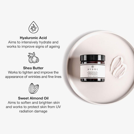 Avant | Day Night Cream Age Defy+ Mature Skin Nourishing Moisturiser | Ultimate Hyaluronic Acid Resurfacing Duo Moisturiser | 1X50Ml