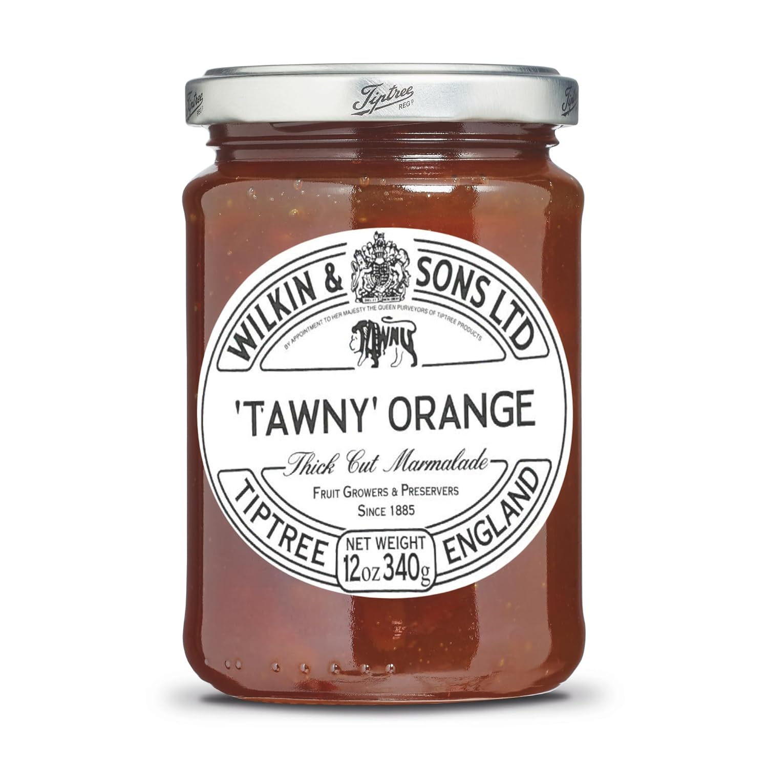 Tiptree Crystal Orange Marmalade, 12 Ounce Jar