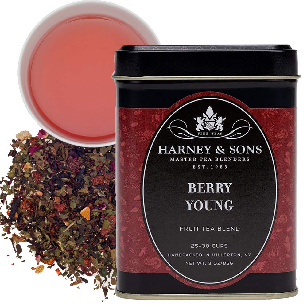 Harney & Sons Berry Young Fruit Tea With Goji Berry And Mutan Tea, 3 Ounce (48115)