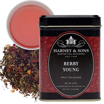 Harney & Sons Berry Young Fruit Tea With Goji Berry And Mutan Tea, 3 Ounce (48115)