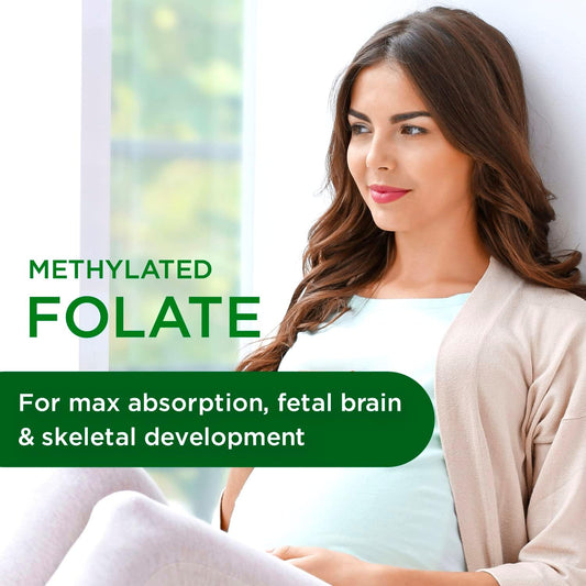 Emerald Labs Prenatal Clinical Multi - Prenatal Multivitamin With Methylfolate, Albion Chelated Gentle Iron, Whole-Food Ingredients & More - Soy & Gluten-Free - 120 Vegetable Capsules (30-Day Supply)