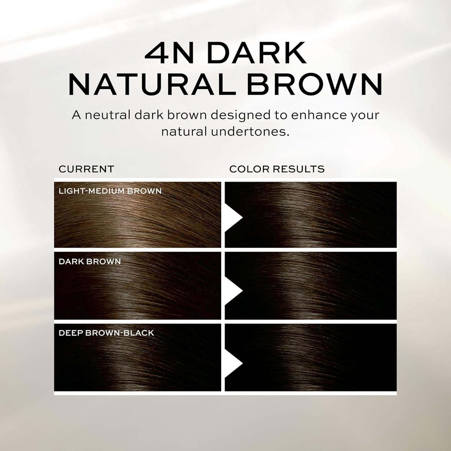 John Frieda Brown Permanent Precision Hair color Foam Hair Color Kit, Brown Hair Dye, 4N Dark Natural Brown Hair Color, Pack of 2 : Beauty & Personal Care