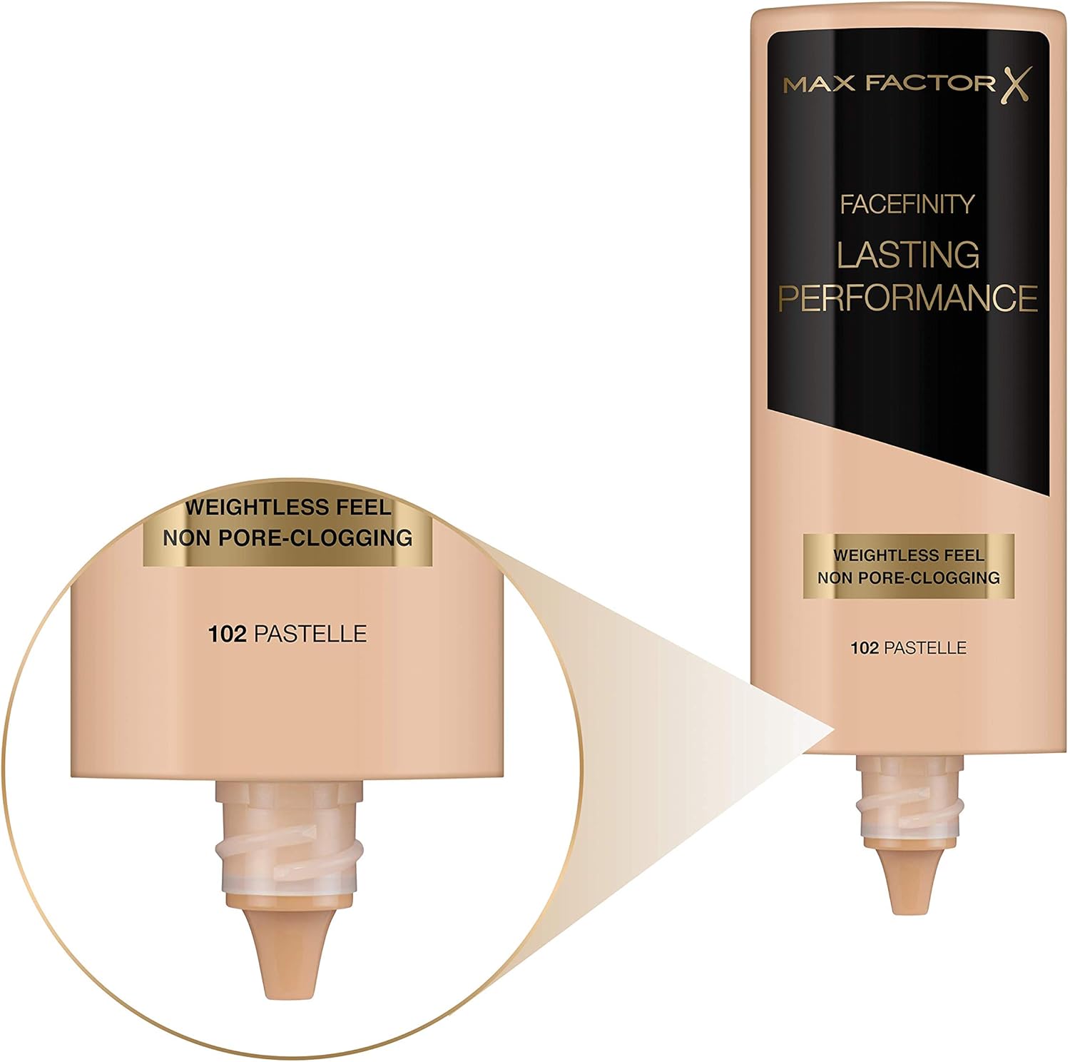Max Factor Lasting Performance Long-Lasting Liquid Foundation - 102 Pastelle, 35 ml : Amazon.co.uk: Beauty