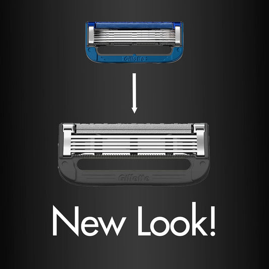 Gillette Labs Men'S Razor Blade Refills With Exfoliating Bar, Compatible With Gillette Labs Razors, 10 Cartridges