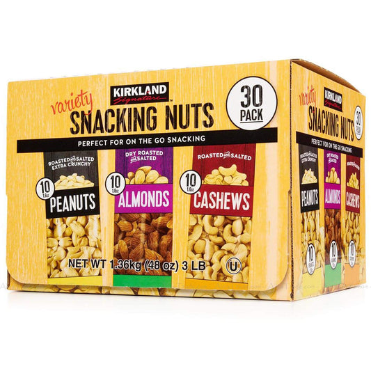 Kirkland Signature Variety Snacking Nuts, 3.0 lb