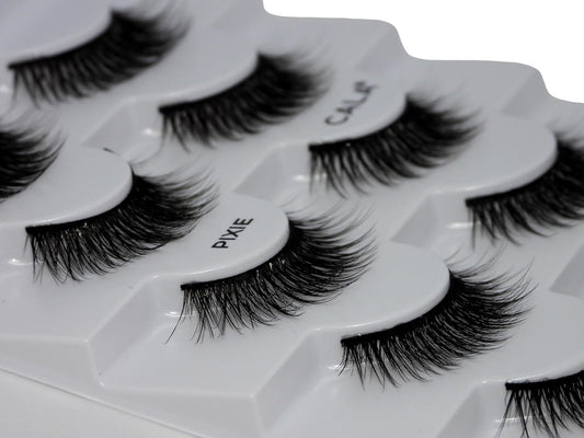 3D Faux Mink Lashes: Pixie (5 Pack)