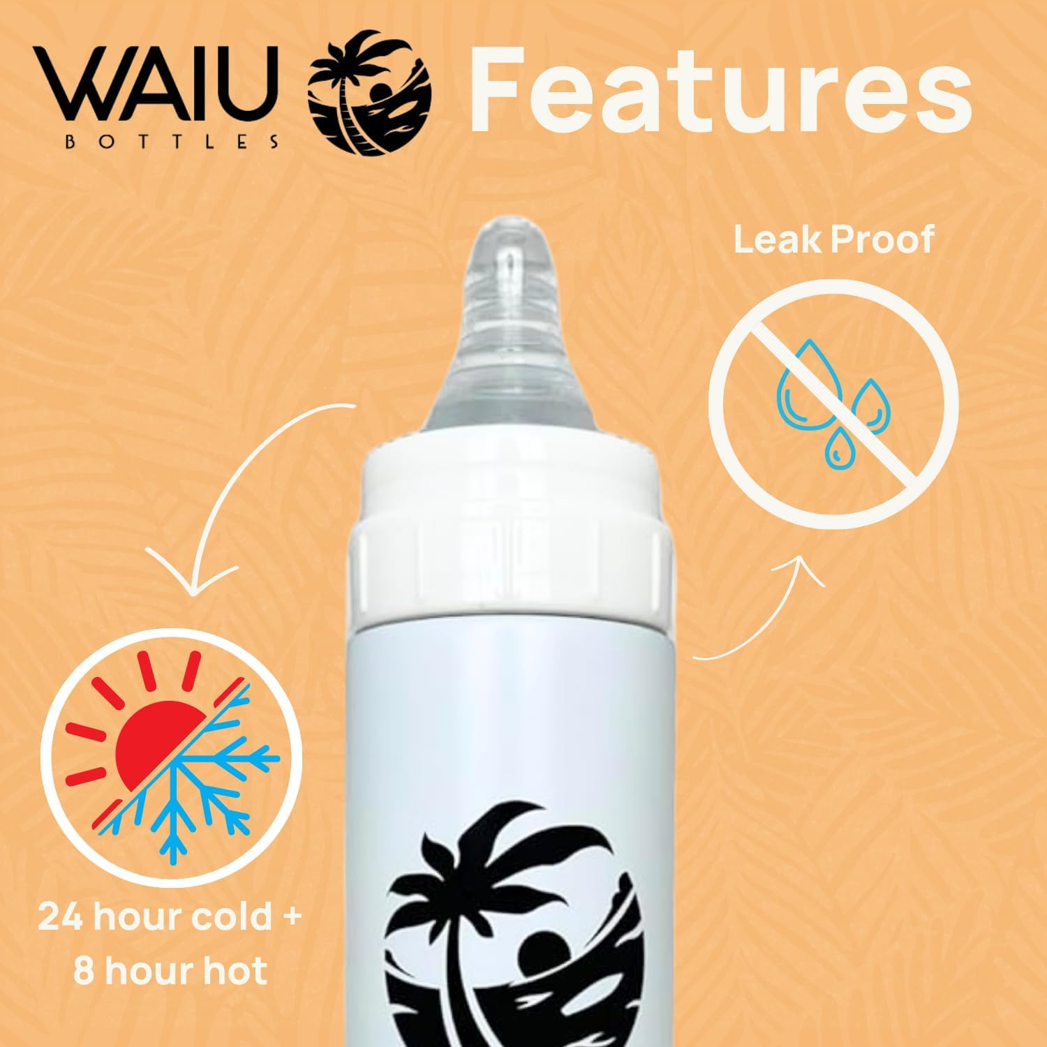 Insulated Baby Bottle (6 Oz., White)