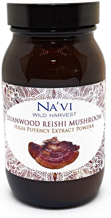 Full Spectrum Duanwood Reishi Mushroom (Dual Extraction) Extract Powder - Wild Cultivated (90G)