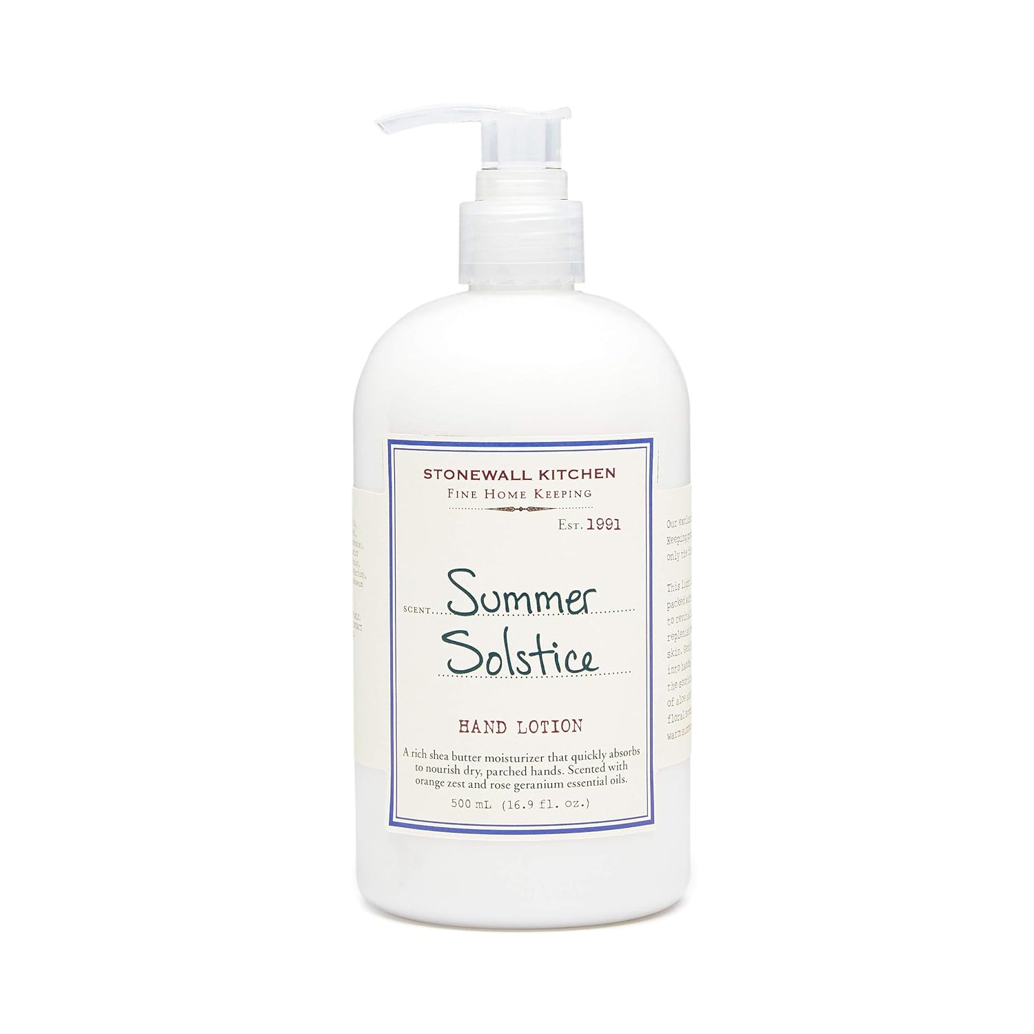 Stonewall Kitchen Summer Solstice Hand Lotion, 16.9 oz